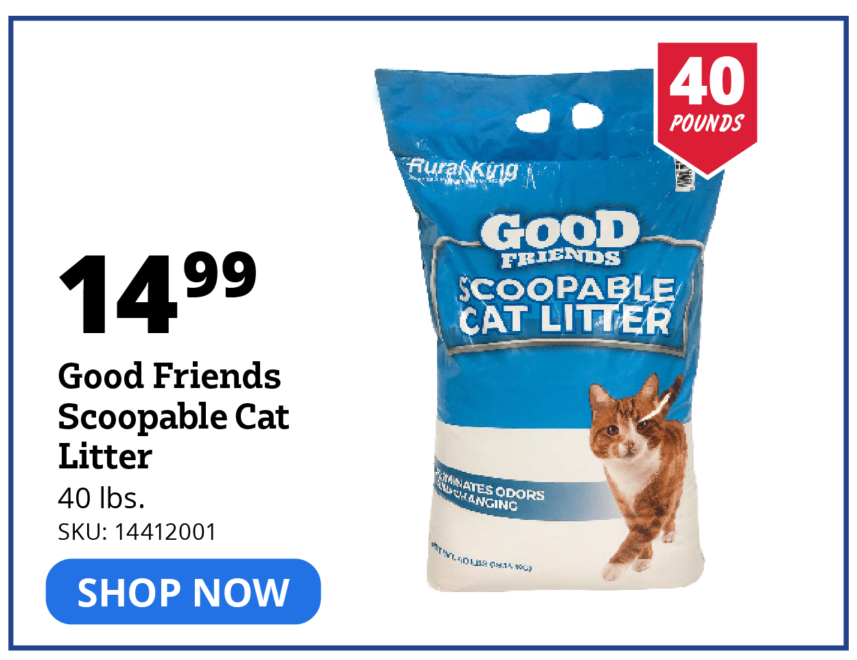 Good Friends Scoopable Cat Litter