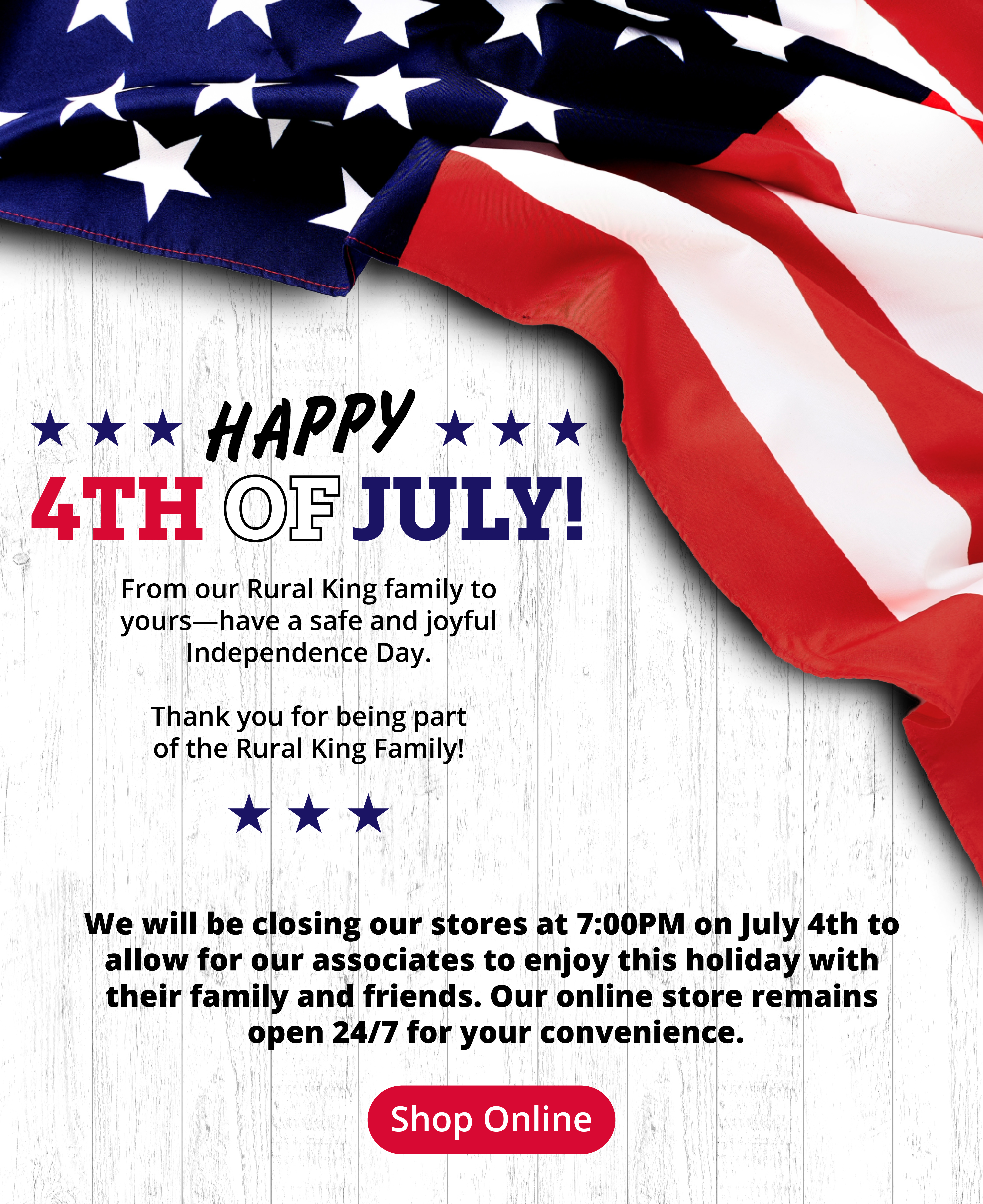 4th of July Message