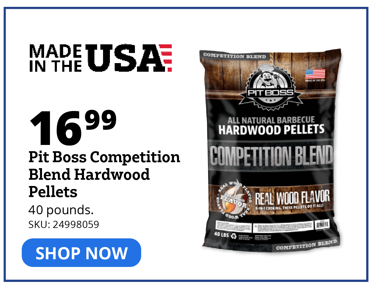 Pit Boss Competition Blend Hardwood Pellets