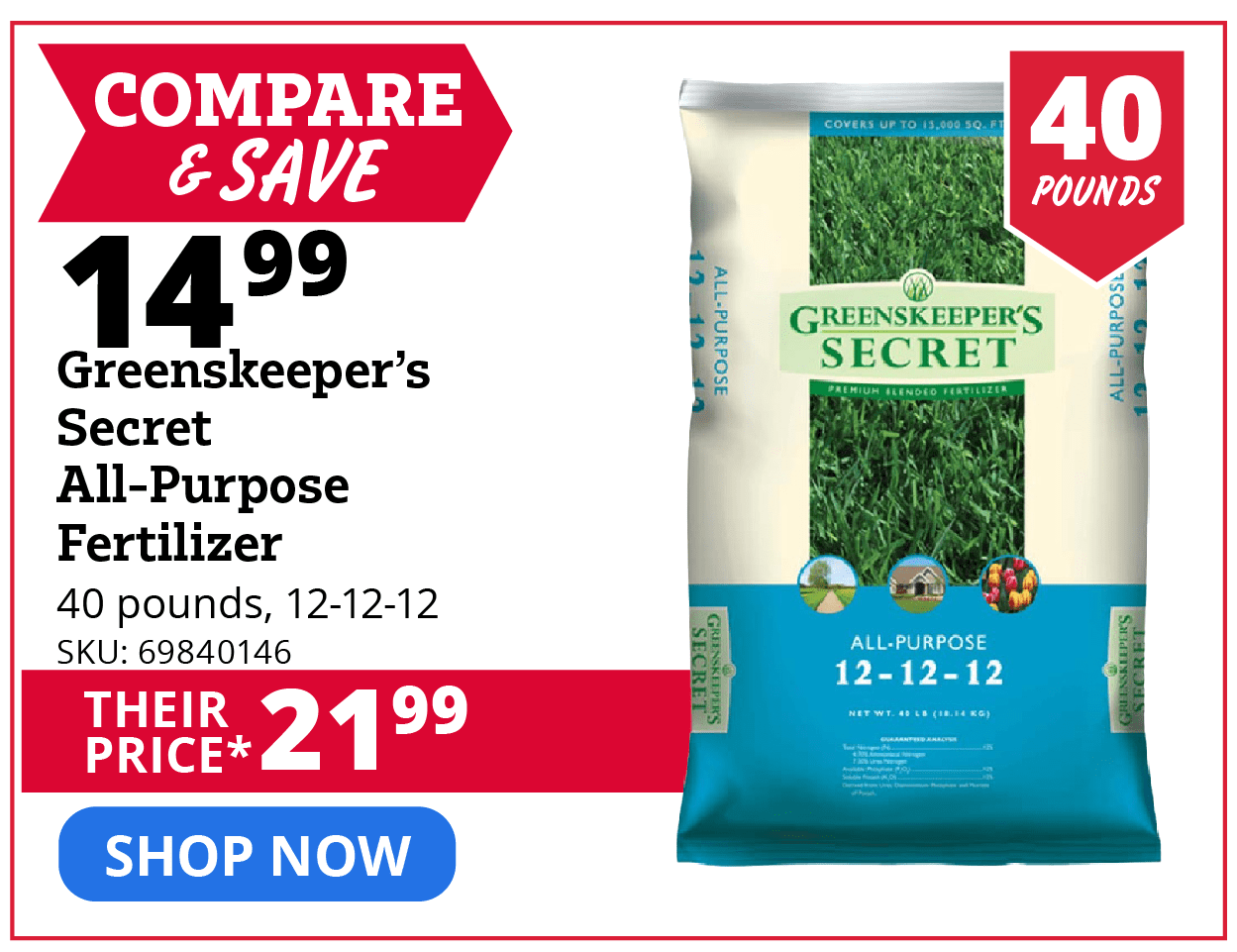 Green Keepers Secret All Purpose Fertilizer