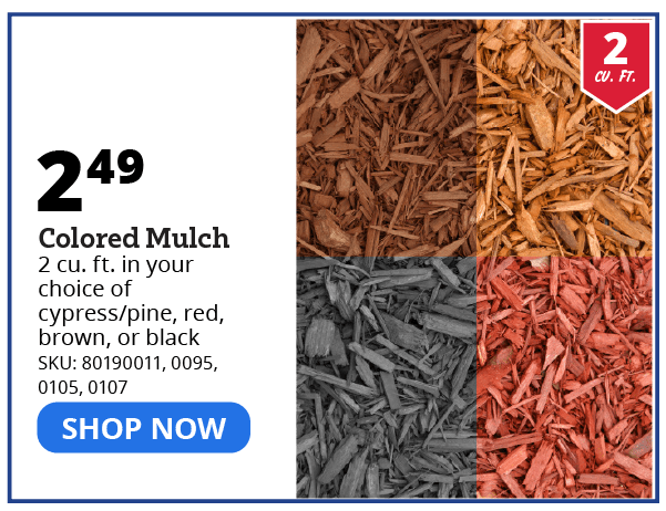 Colored Mulch