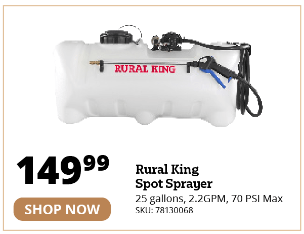 Rural King Spot Sprayer