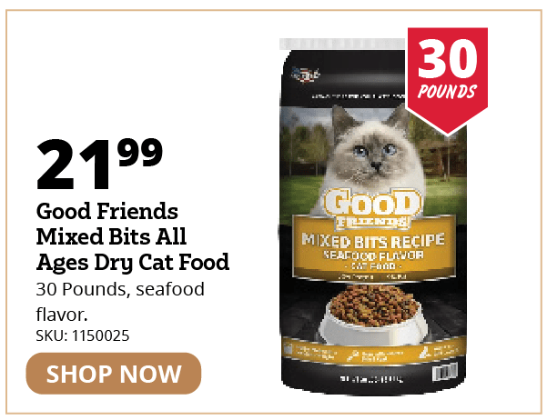 Good Friends Mixed Bits All Ages Dry Cat Food