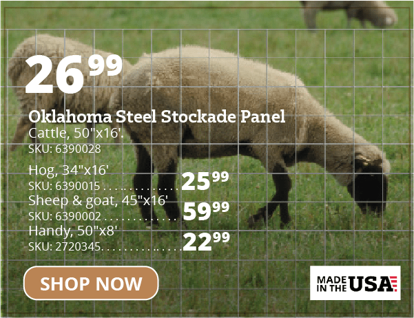 Oklahoma Steel Stockade Panel