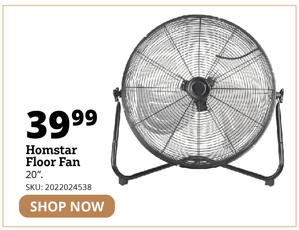 Homstar Floor Fan