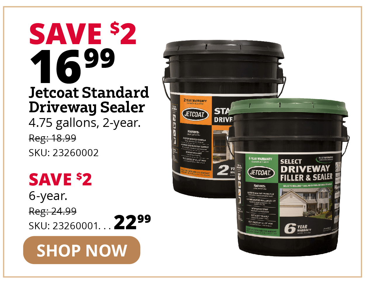 Jetcoat Standard Driveway Sealer