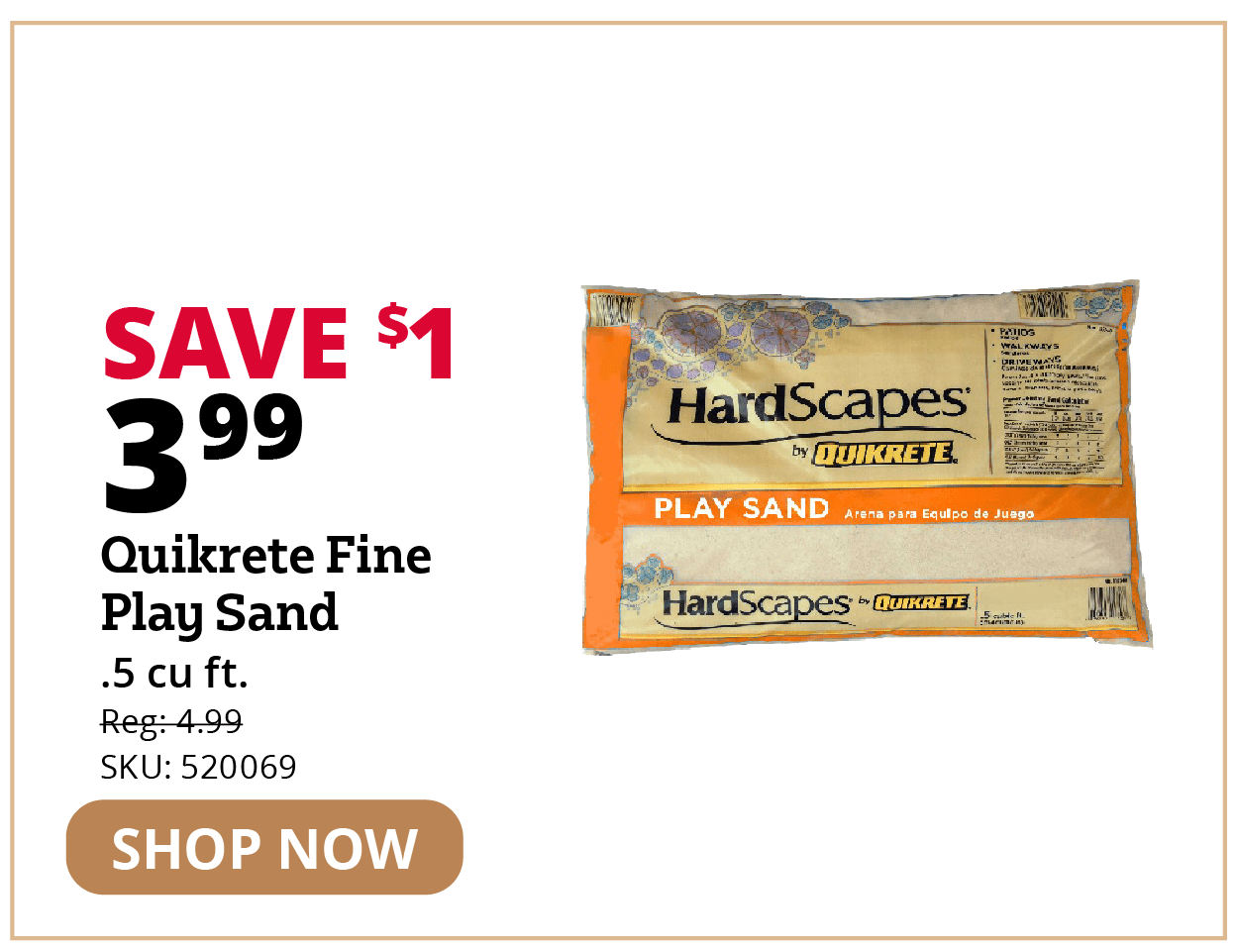 Quikrete Fine Play Sand