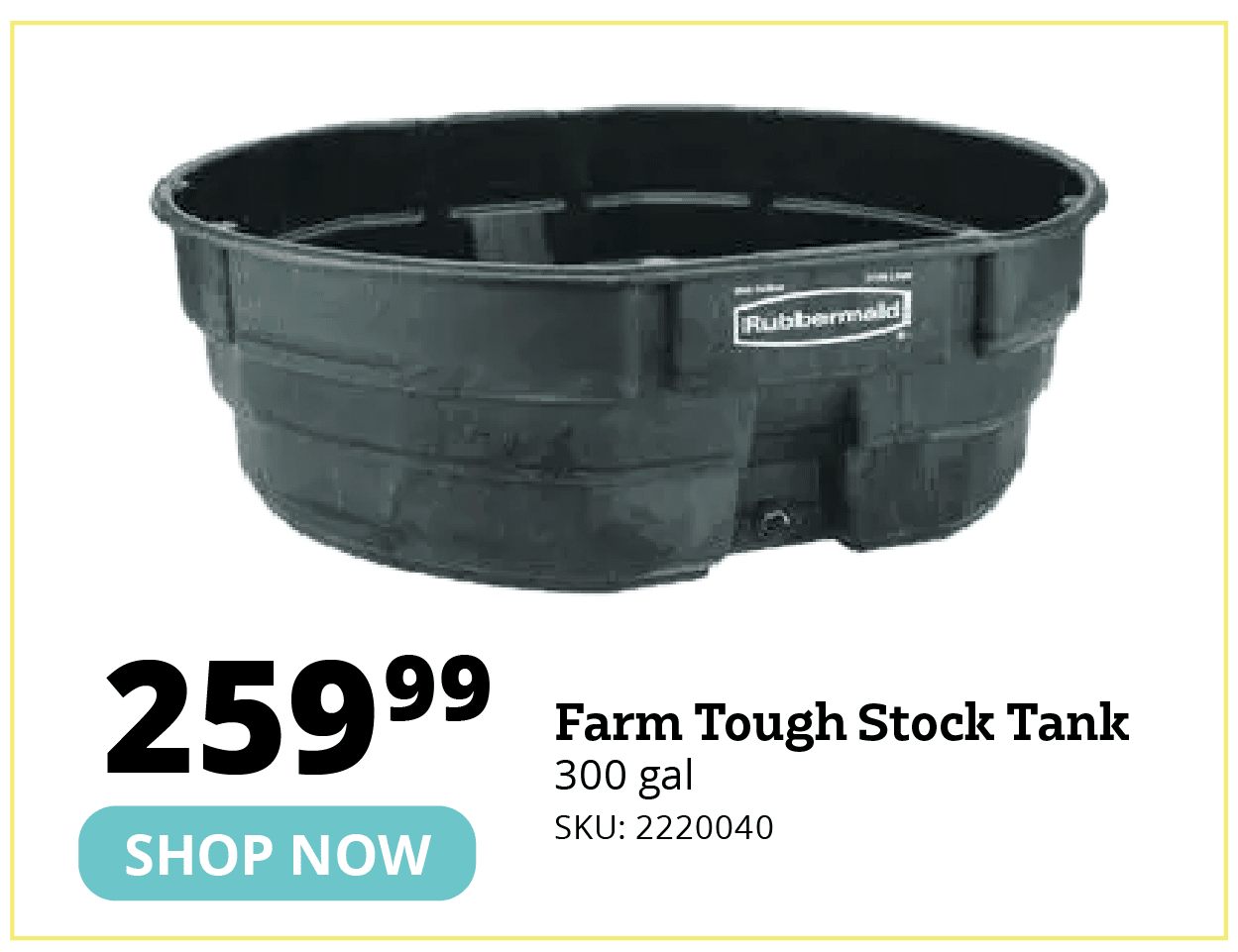 STOCK TANK POLY