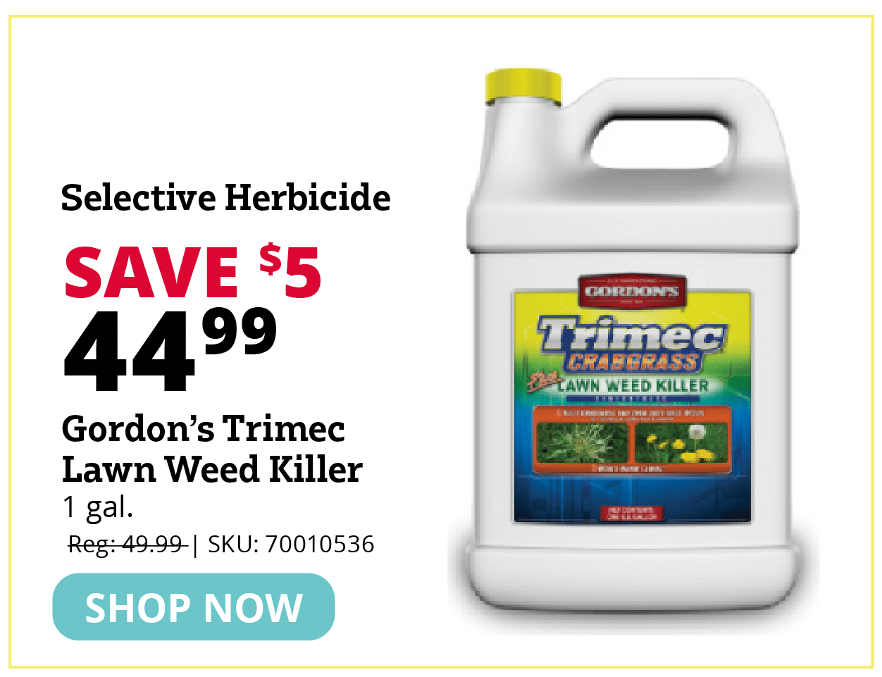 Selective Herbicide Gordon's Trimec Lawn Weed Killer