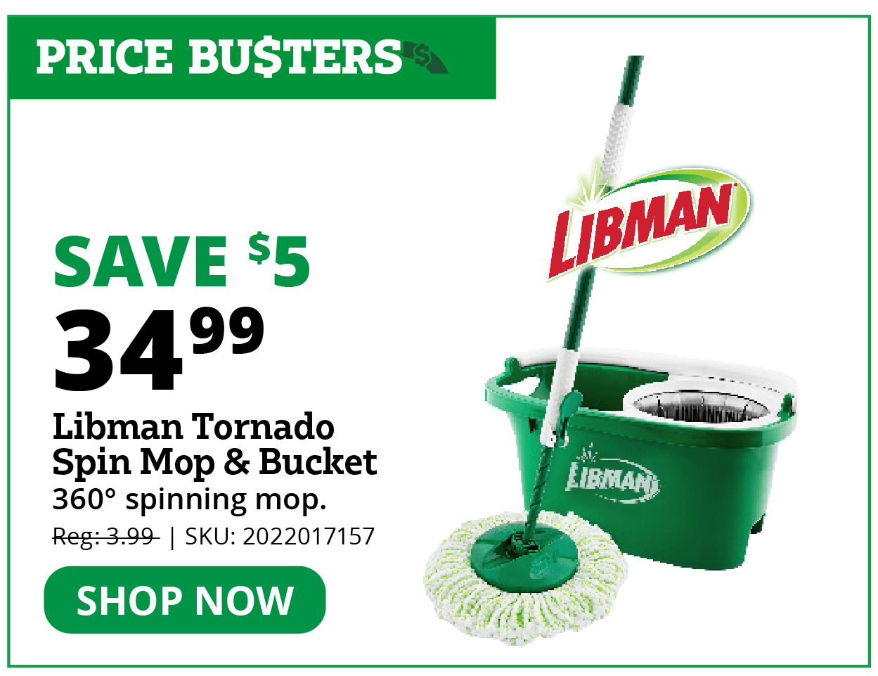 Libman tornado spin mop bucket