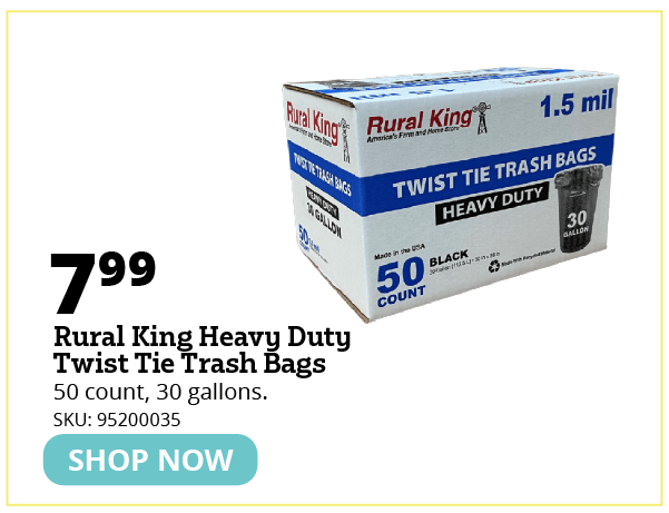 Rural King Trash Bags