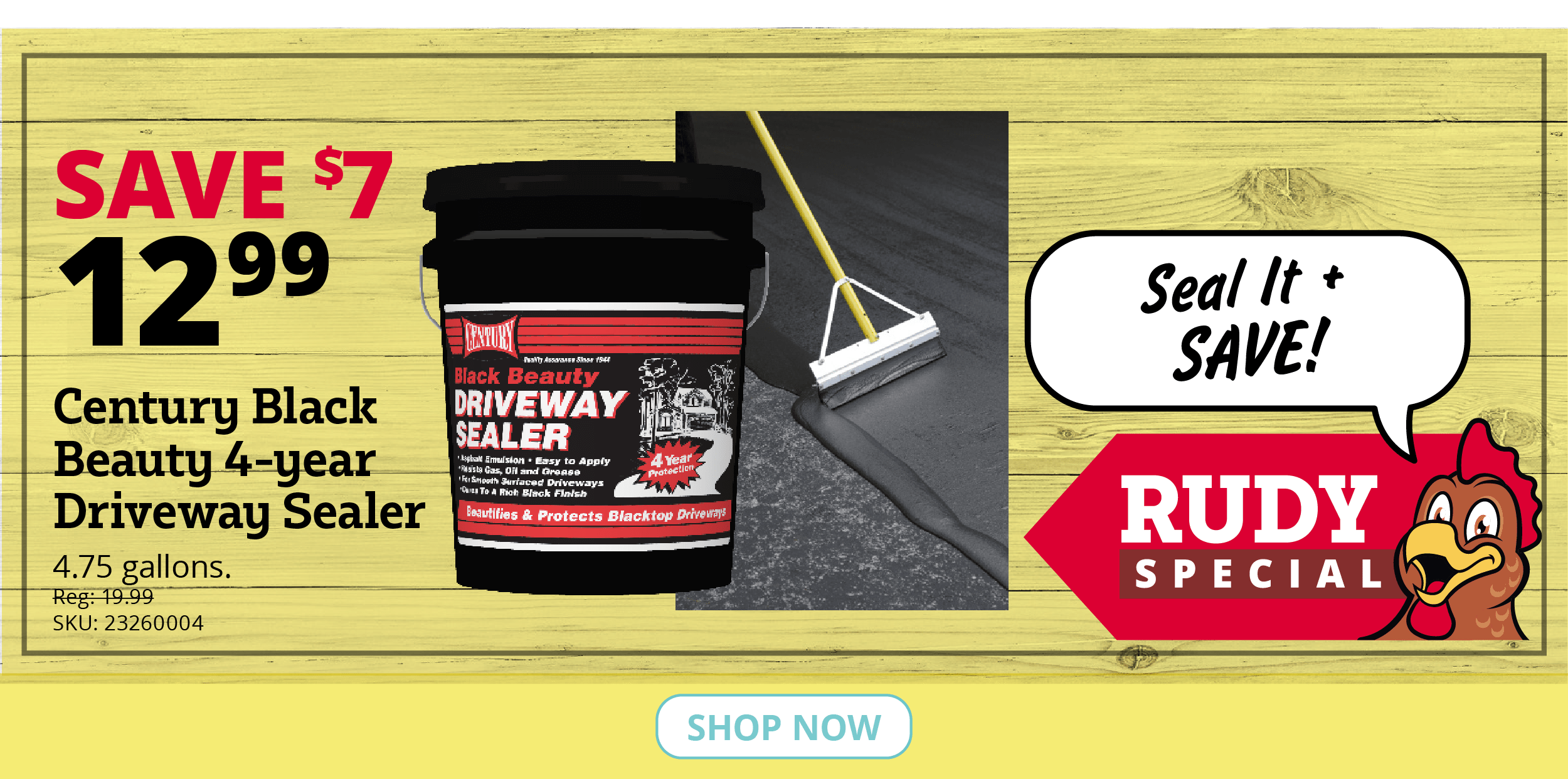 Century Black Beauty 4-Year Driveway Sealer