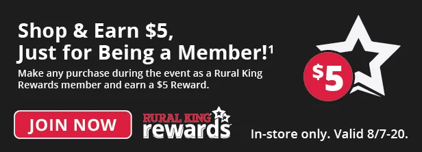 Shop & Earn $5 Just For Being a Member