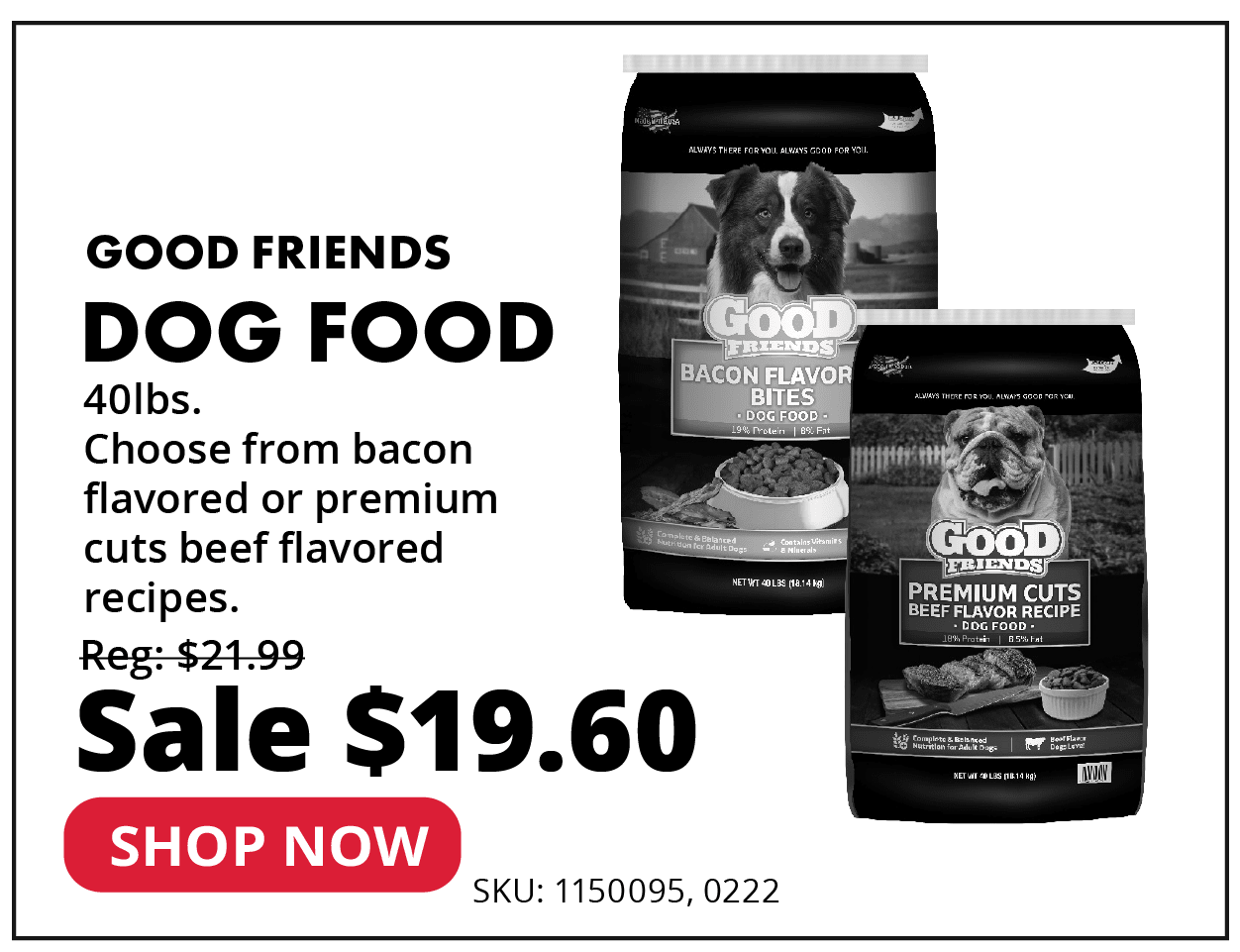 Good Friends Dog Food