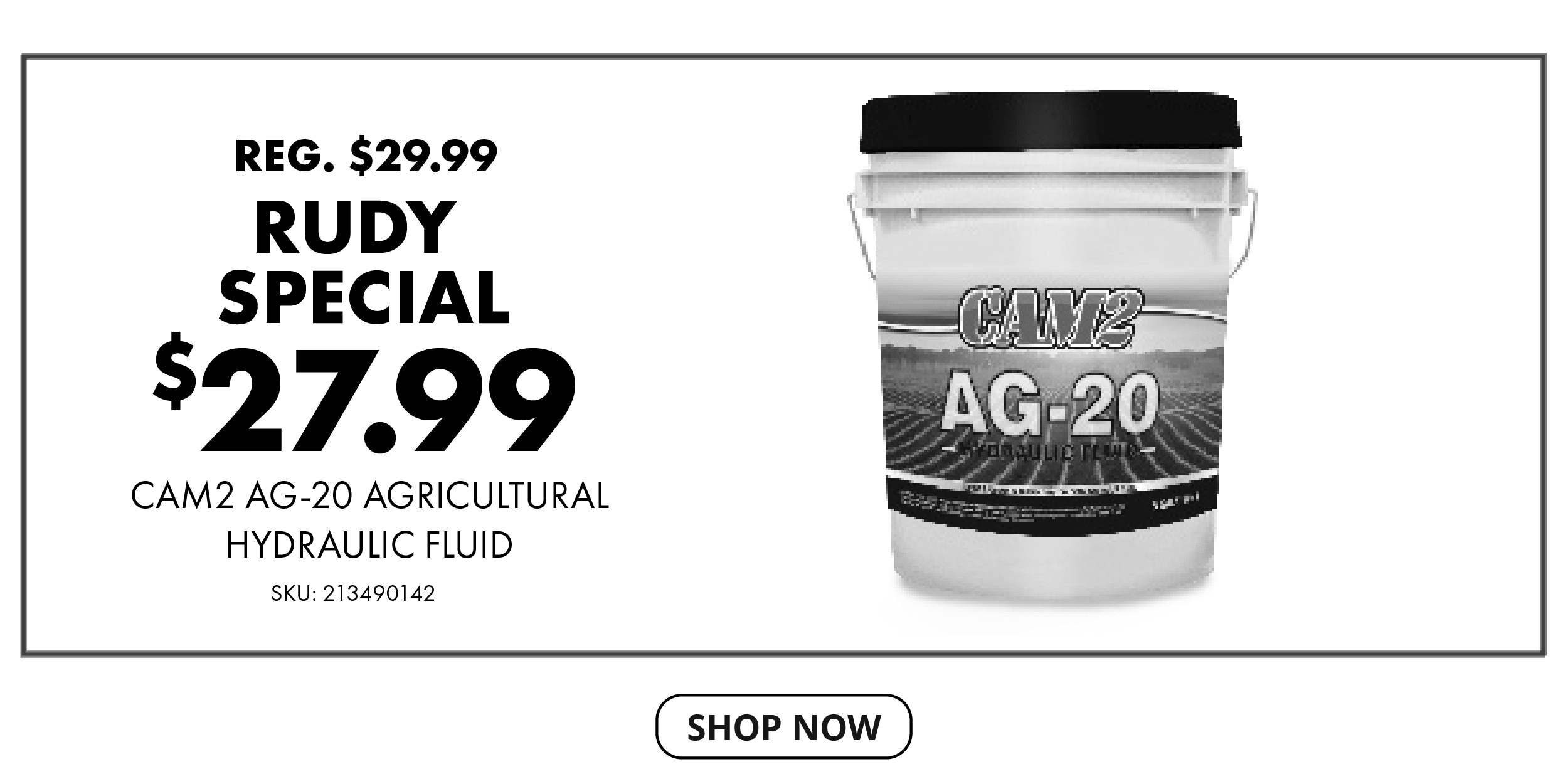 CAM2 AG-20 Agricultural Hydraulic Fluid