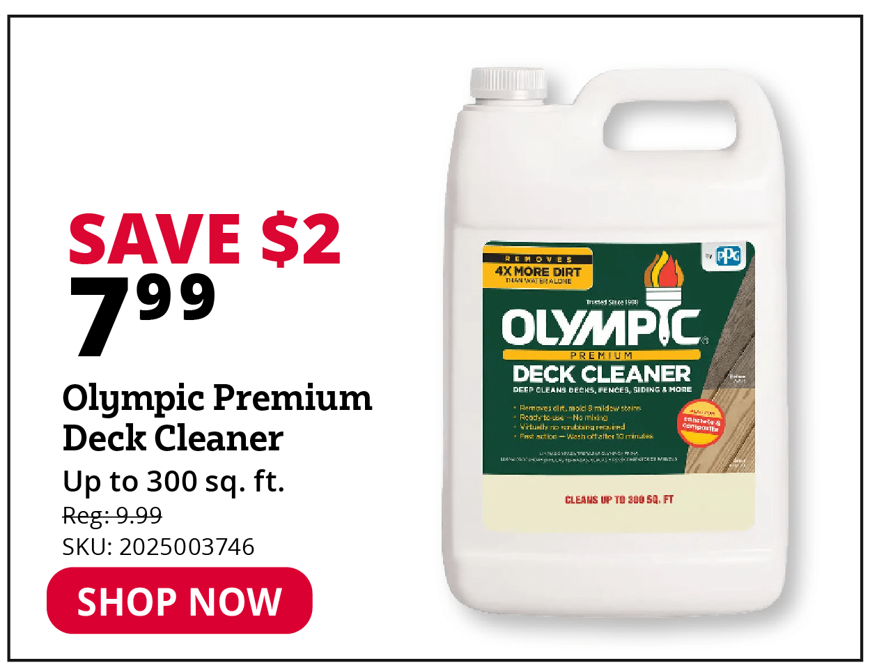 Olympic Premium Deck Cleaner