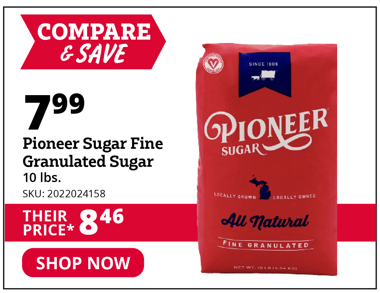 Pioneer Fine Granulated Sugar