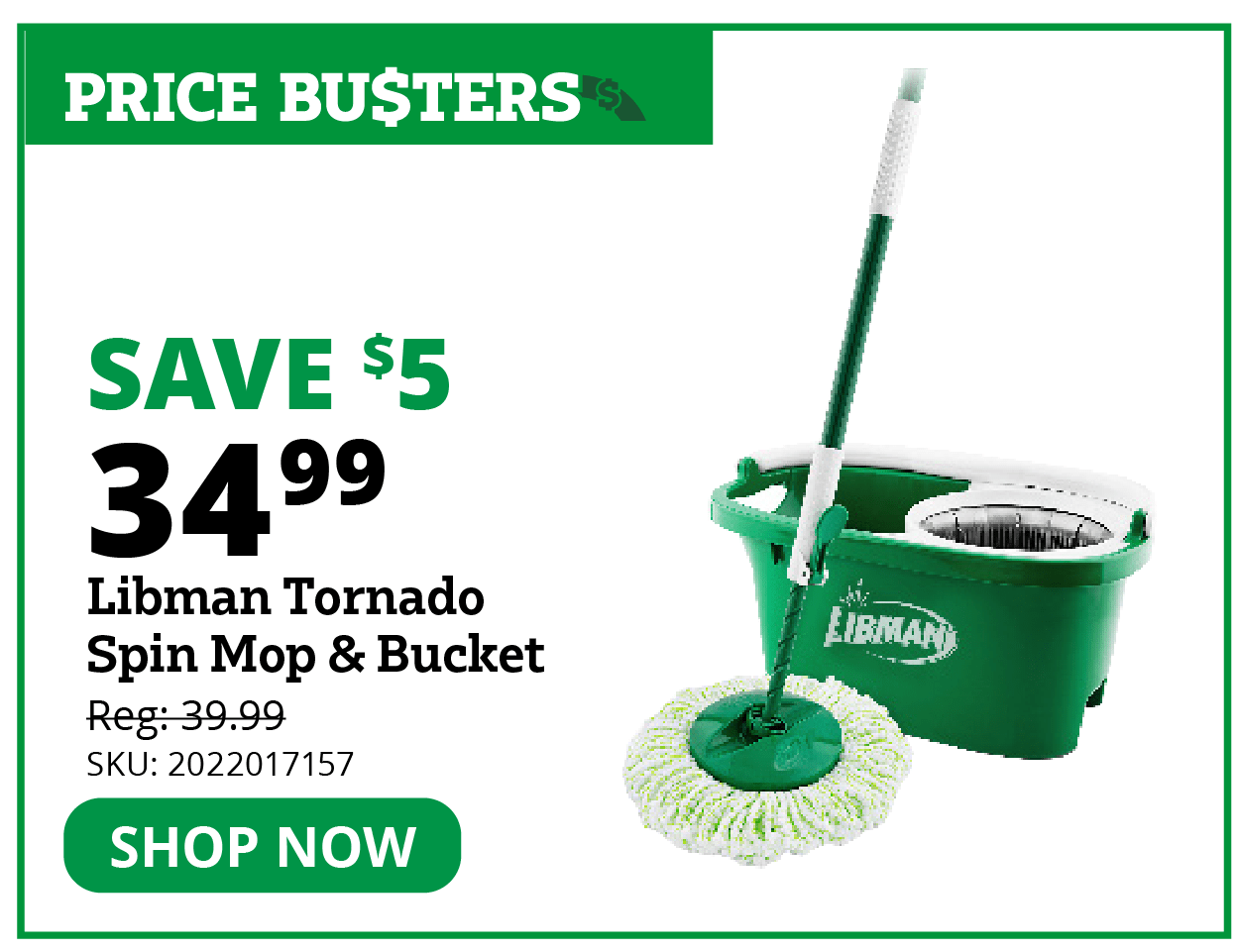 Libman Tornado Spin Mop