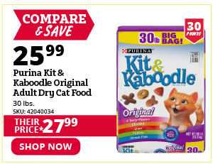 Purina Kit & Kaboodle Original Dry Cat Food