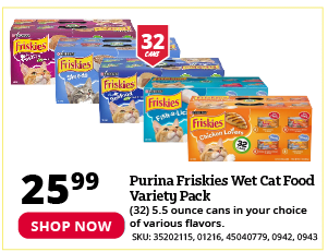 Purina Friskies Wet Cat Food Variety Pack