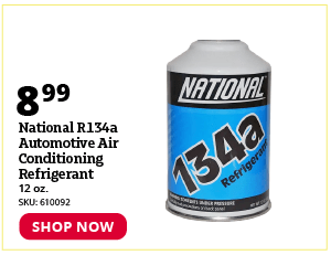 National™ R134a Auto and Air Conditioning Refrigerant, 12 oz.