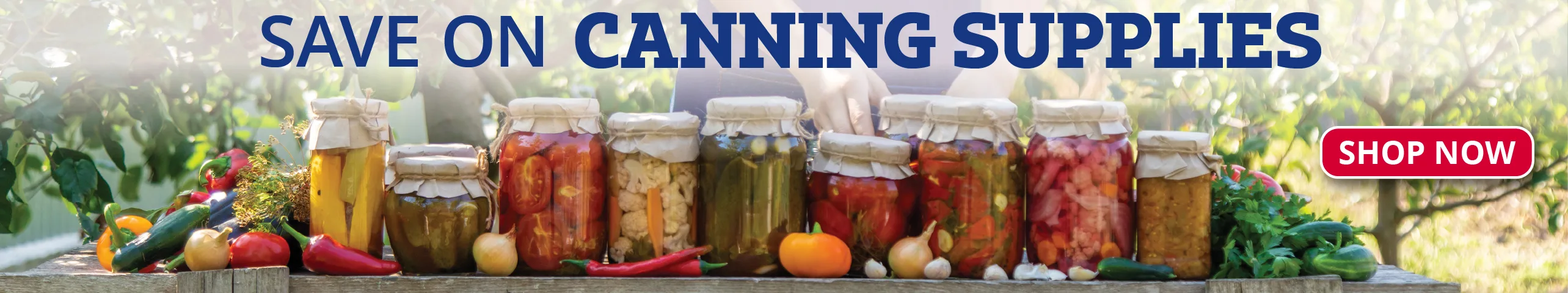 Save on Canning Supplies!