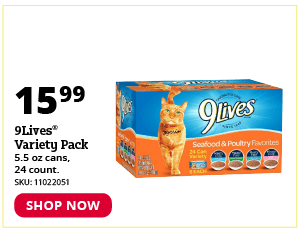 9 Live Variety Pack