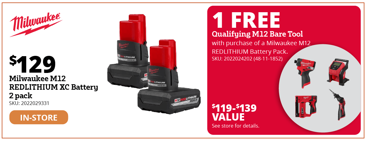 Milwaukee M12 Battery