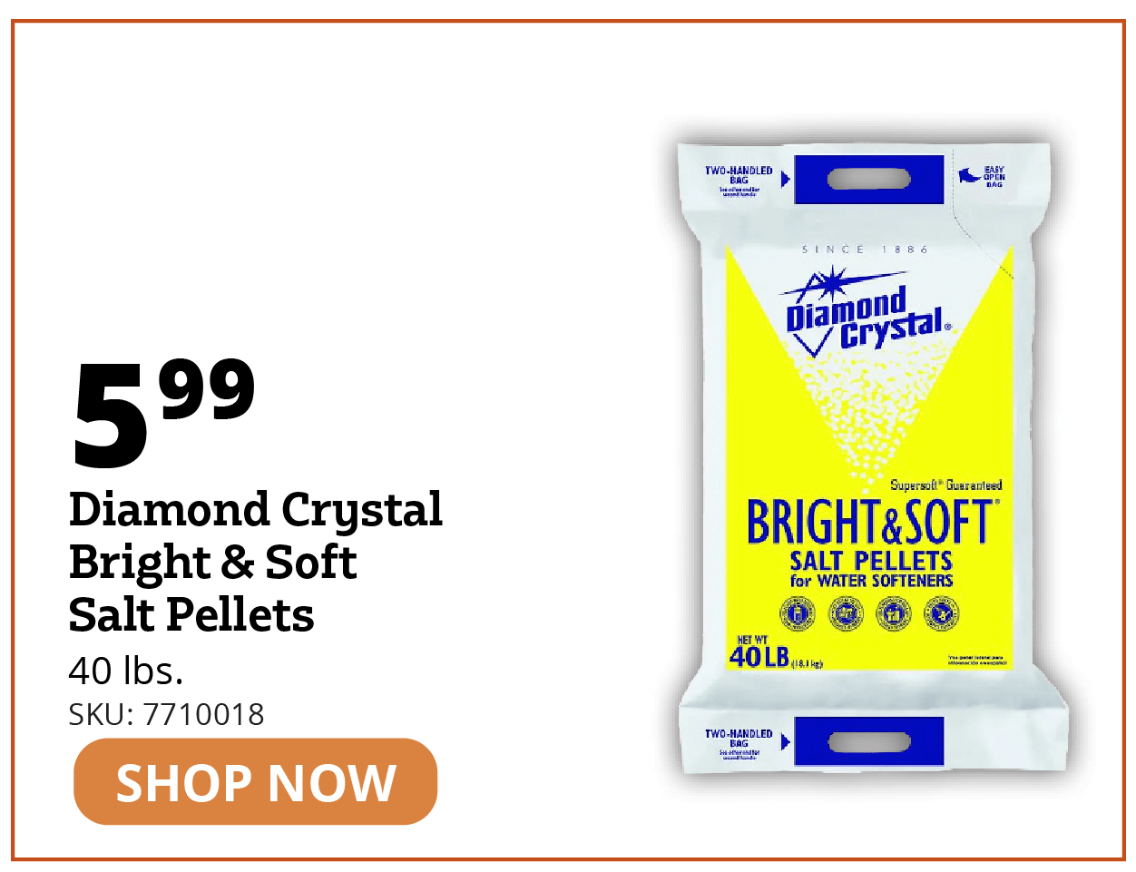 Diamon Crystal Bright Soft Salt Pellets