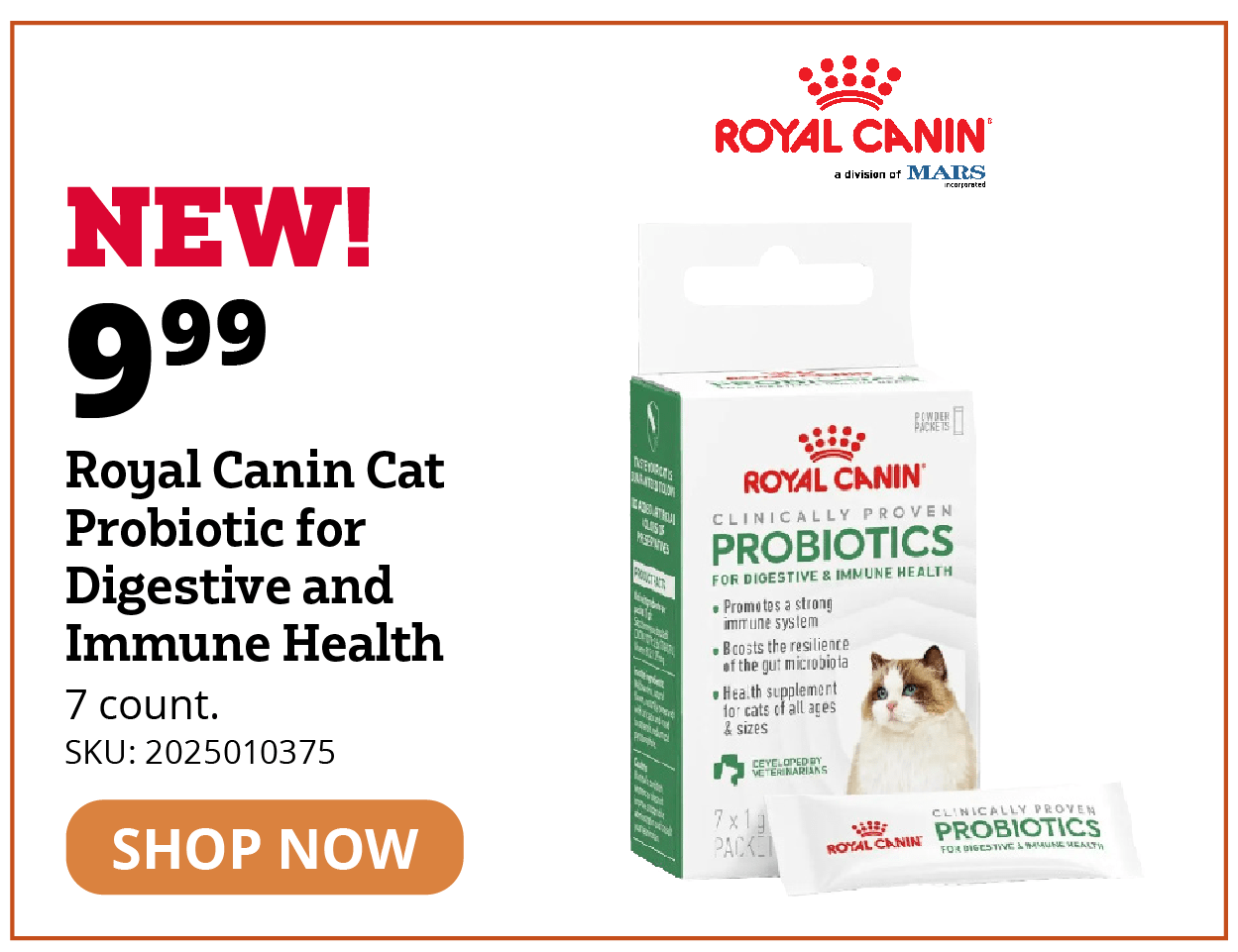 Royal Canin Cat Probiotic for Digestive and Immune Health