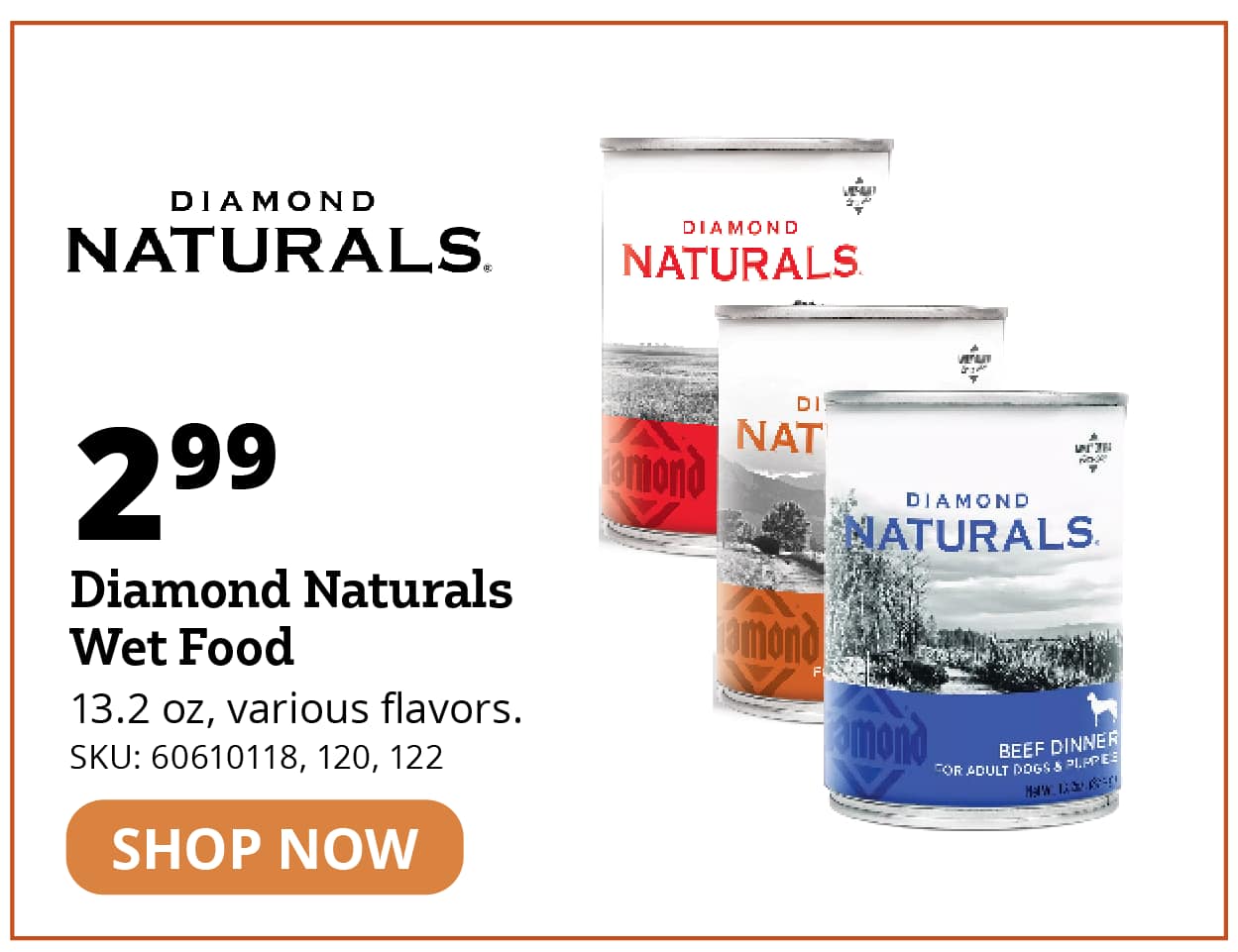 Diamond Naturals Wet Food