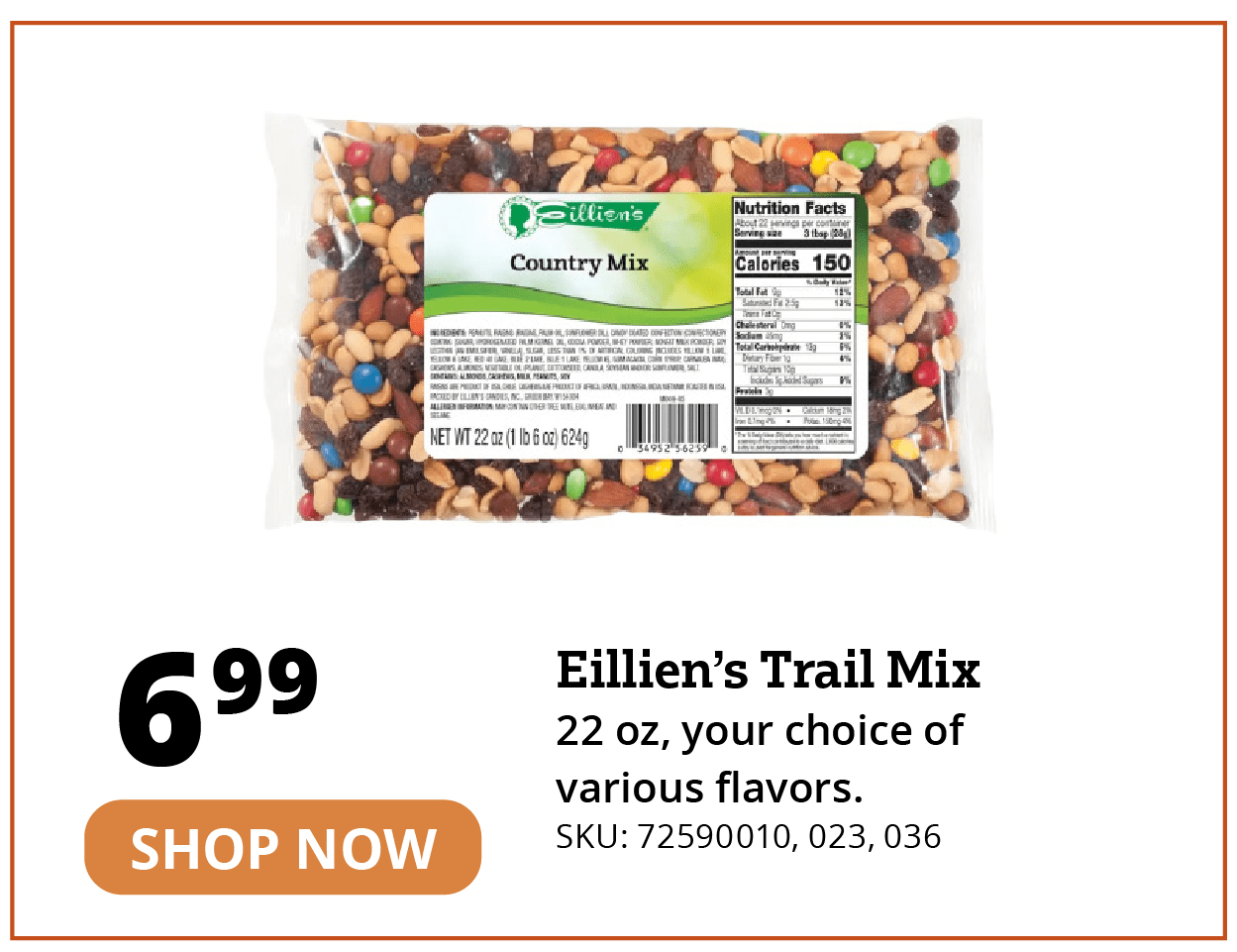 Eilleen's Trail Mix