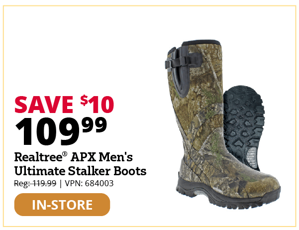 Realtree® APX Men's Ultimate Stalker Boots