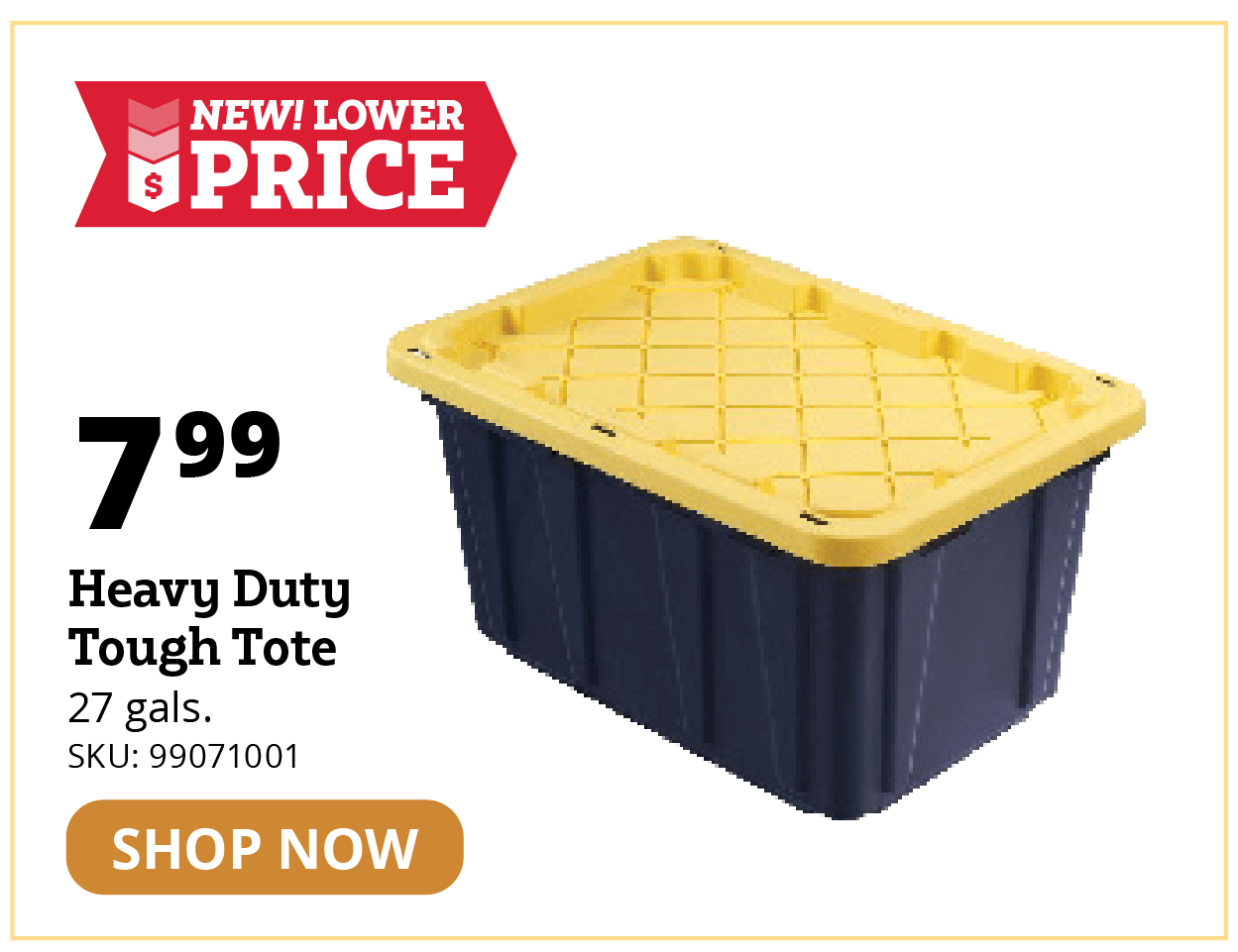 Heavy Duty Tough Tote