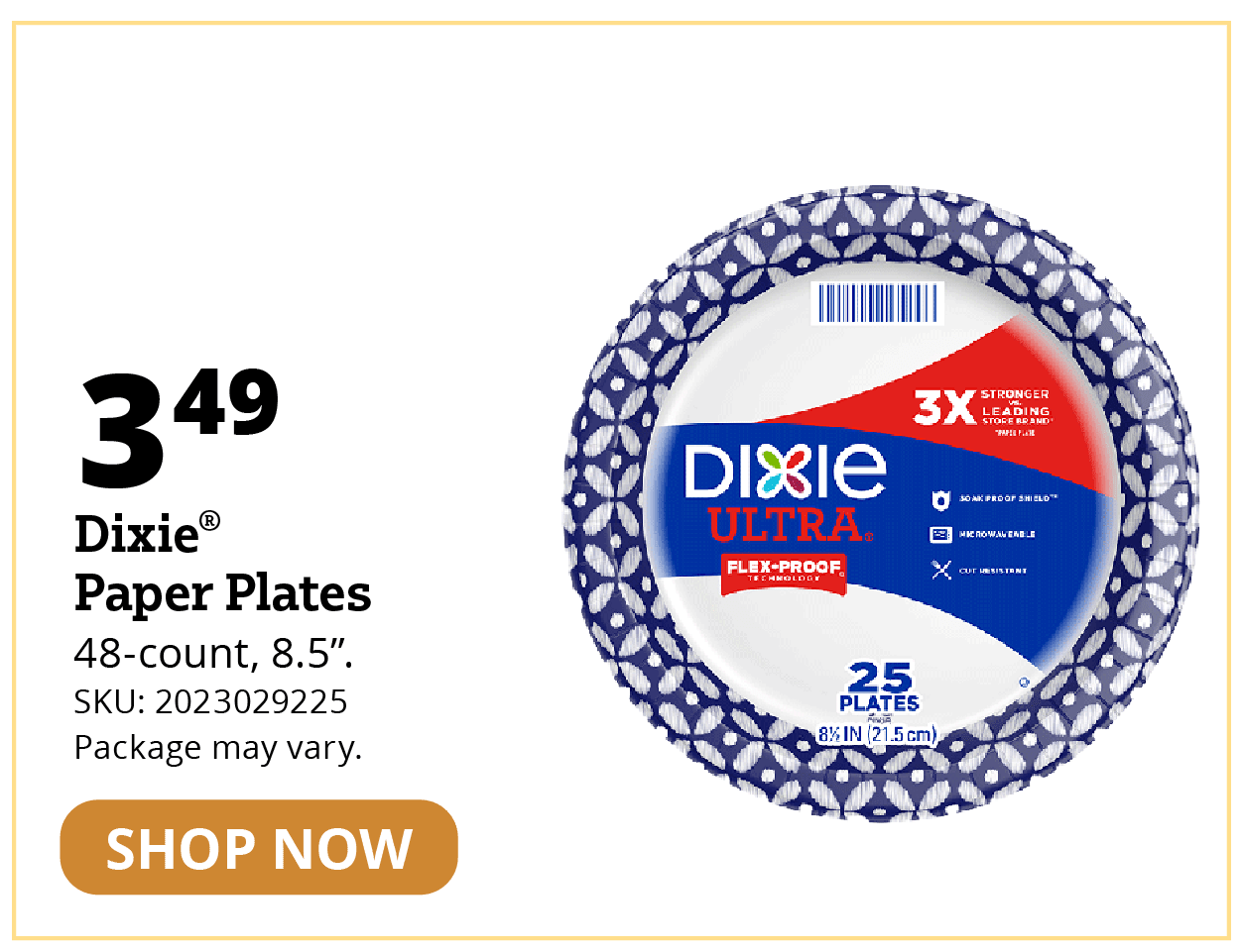 Dixie® Paper Plates
