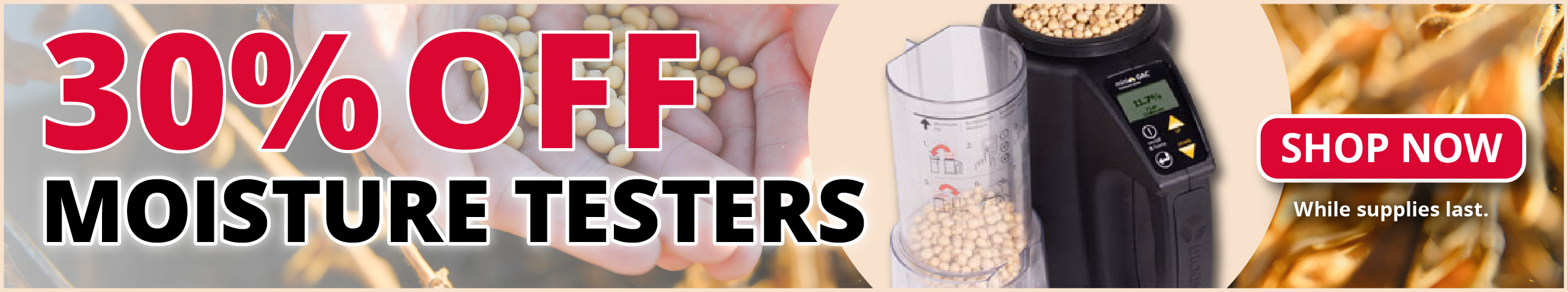 30% Off Moisture Testers
