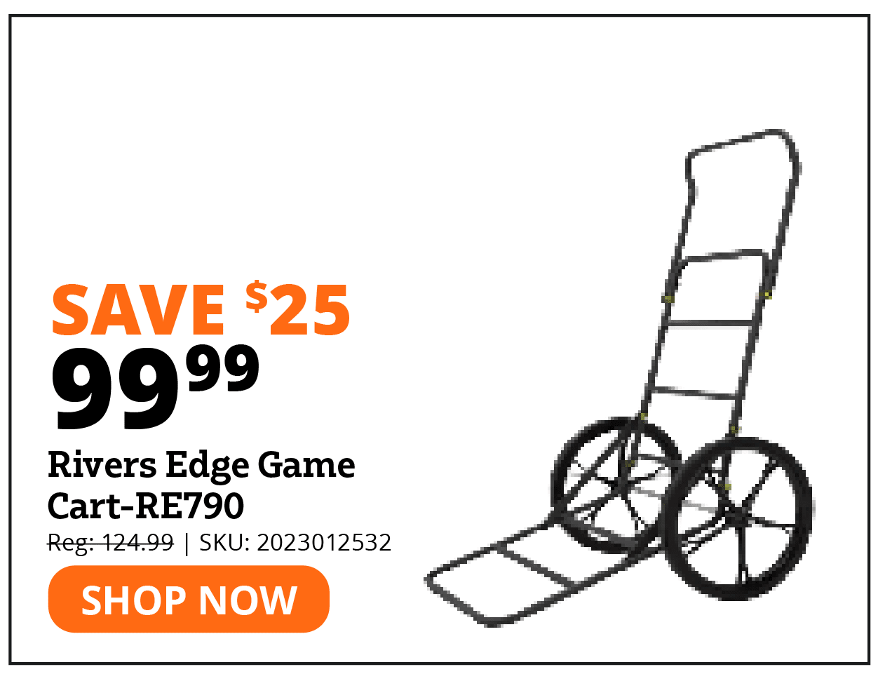 Rivers Edge Game Cart-RE790