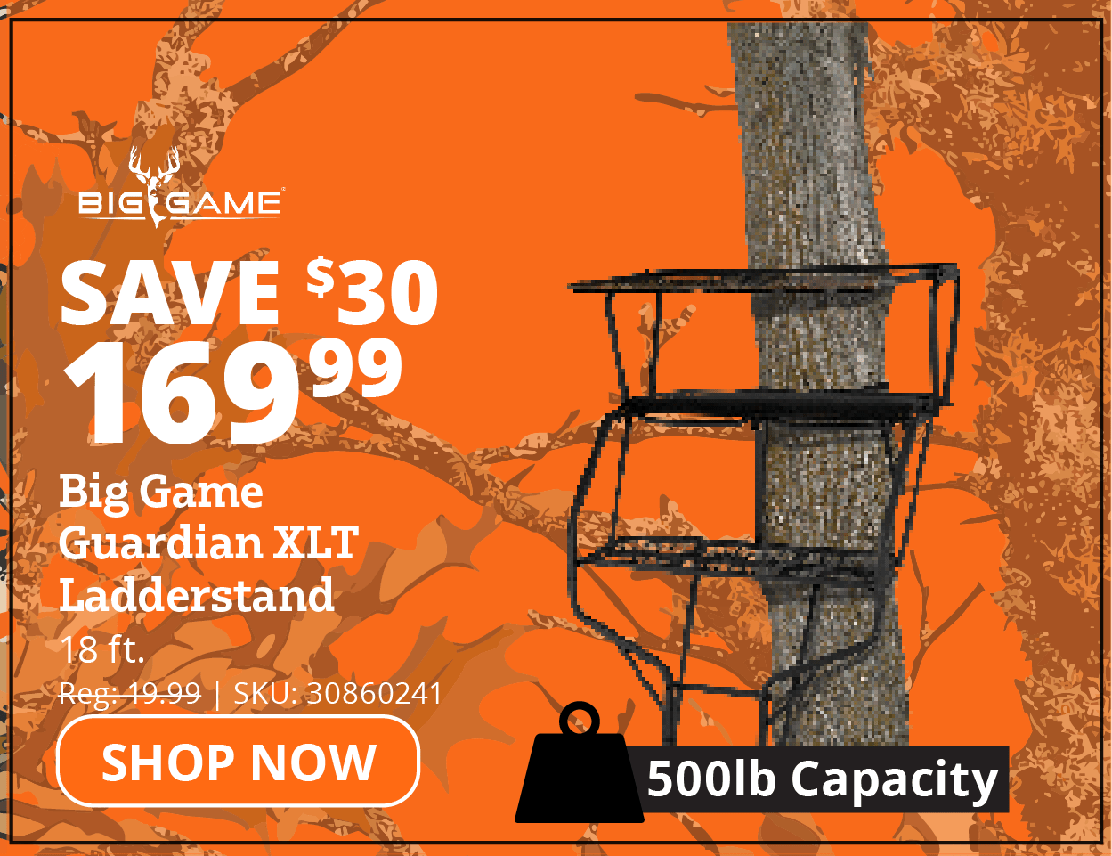 Big Game Gaurdian XLT Ladderstand