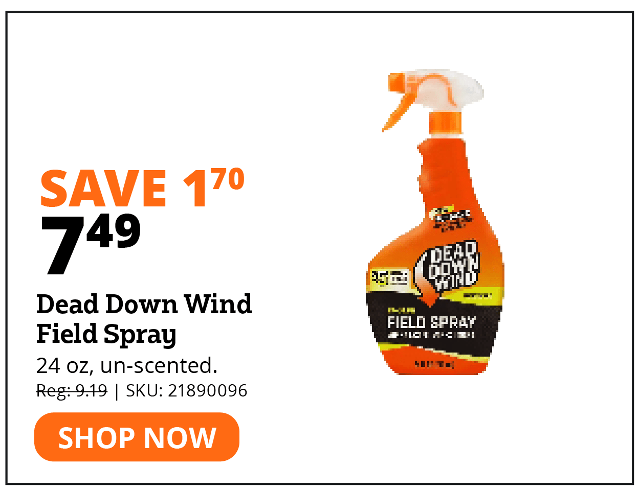 Dead Down Wind Field Spray