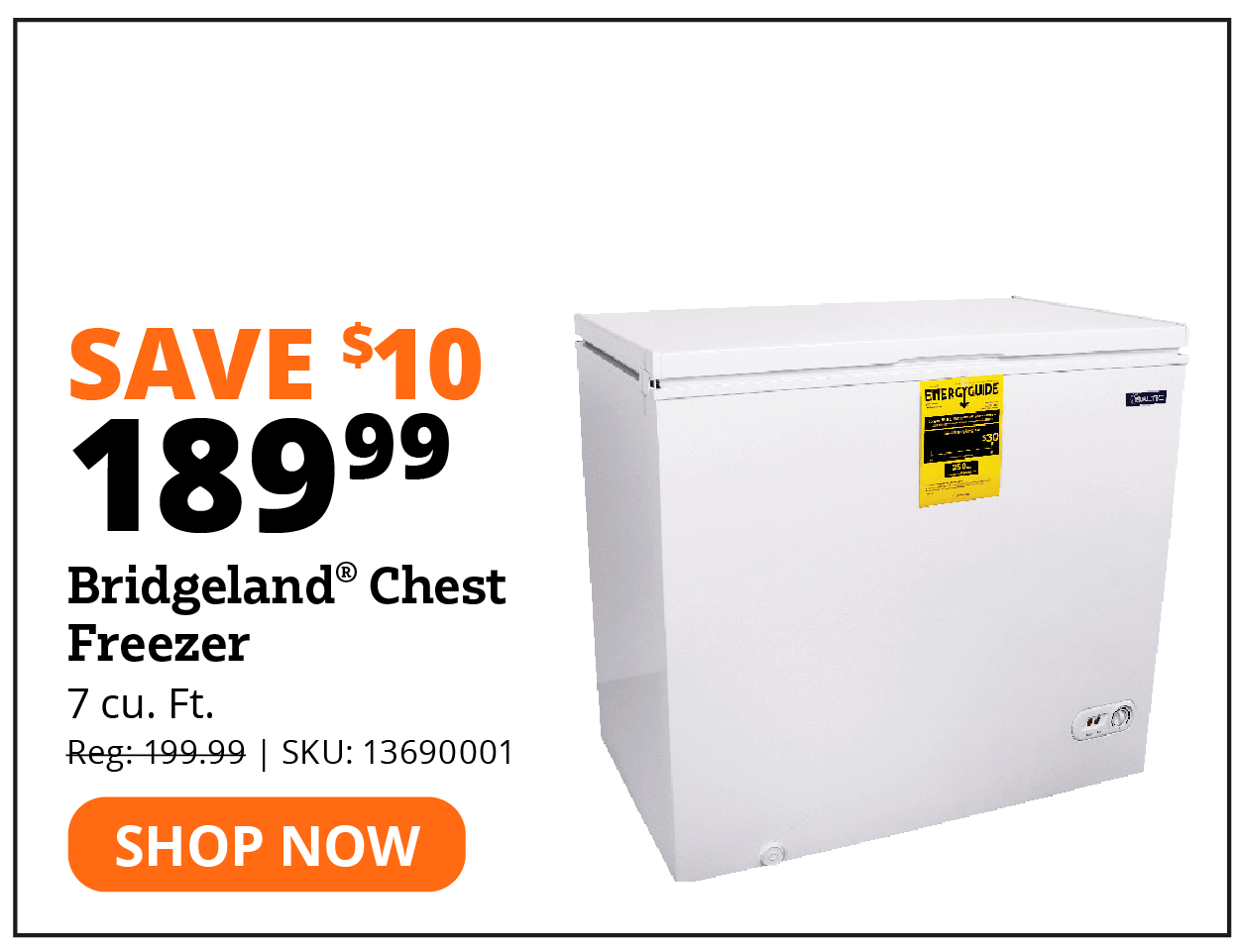 Brightland Chest Freezer