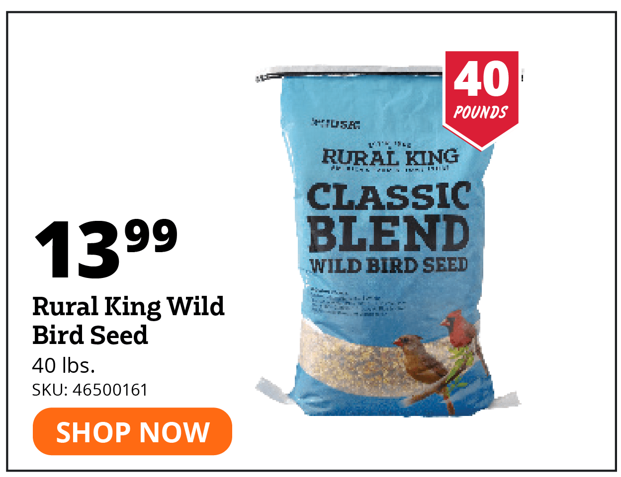 Rural King Wild Bird Seed
