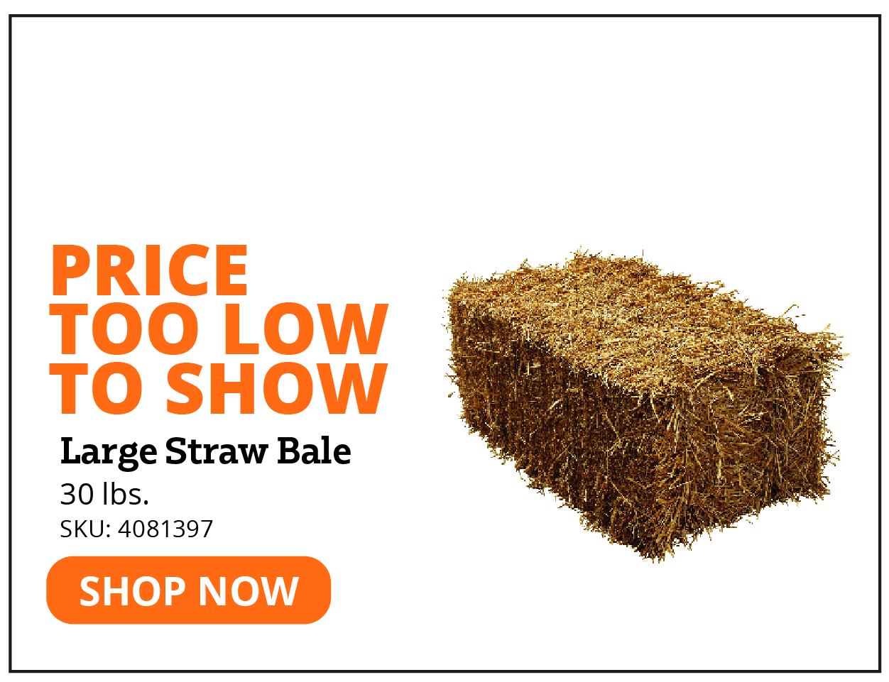 Large Straw Bale