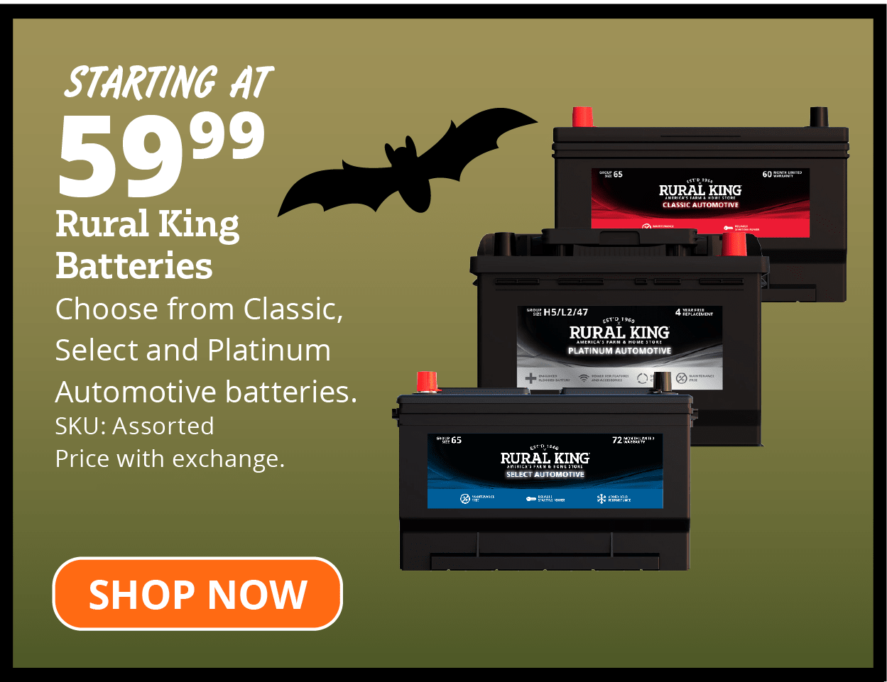 Rural King Batteries