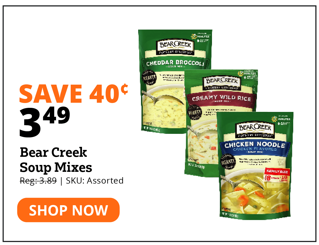 Bear Creek Soup Mixes