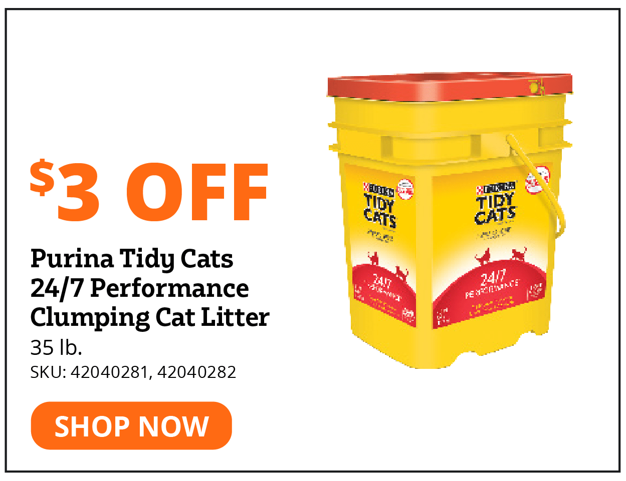 Purina Tidy Cats 24/7 Performance Clumping Cat Litter