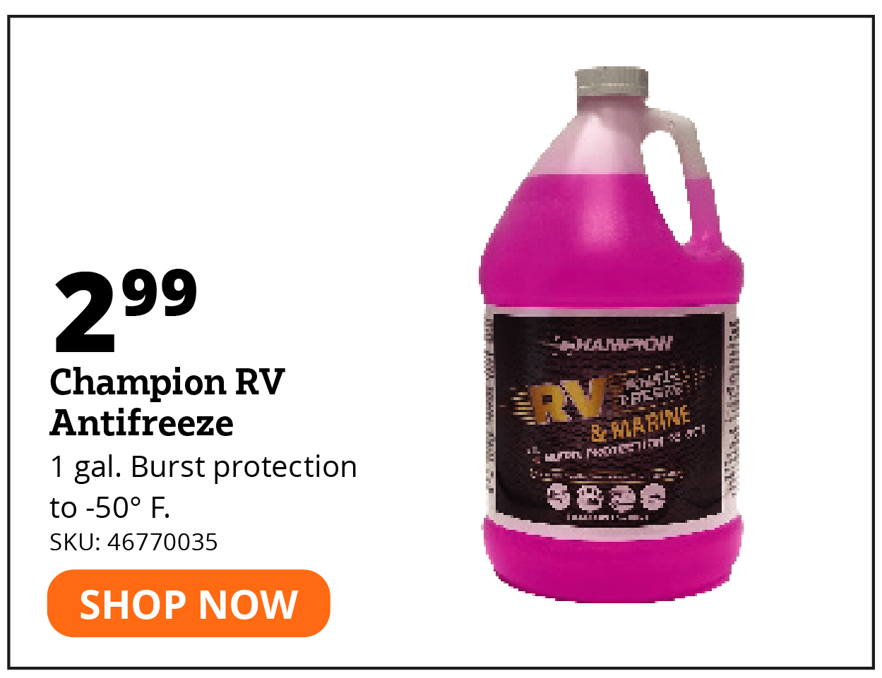 Champion RV Antifreeze