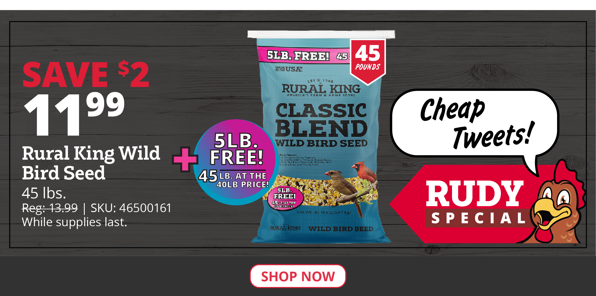 Rural King Wild Bird Seed
