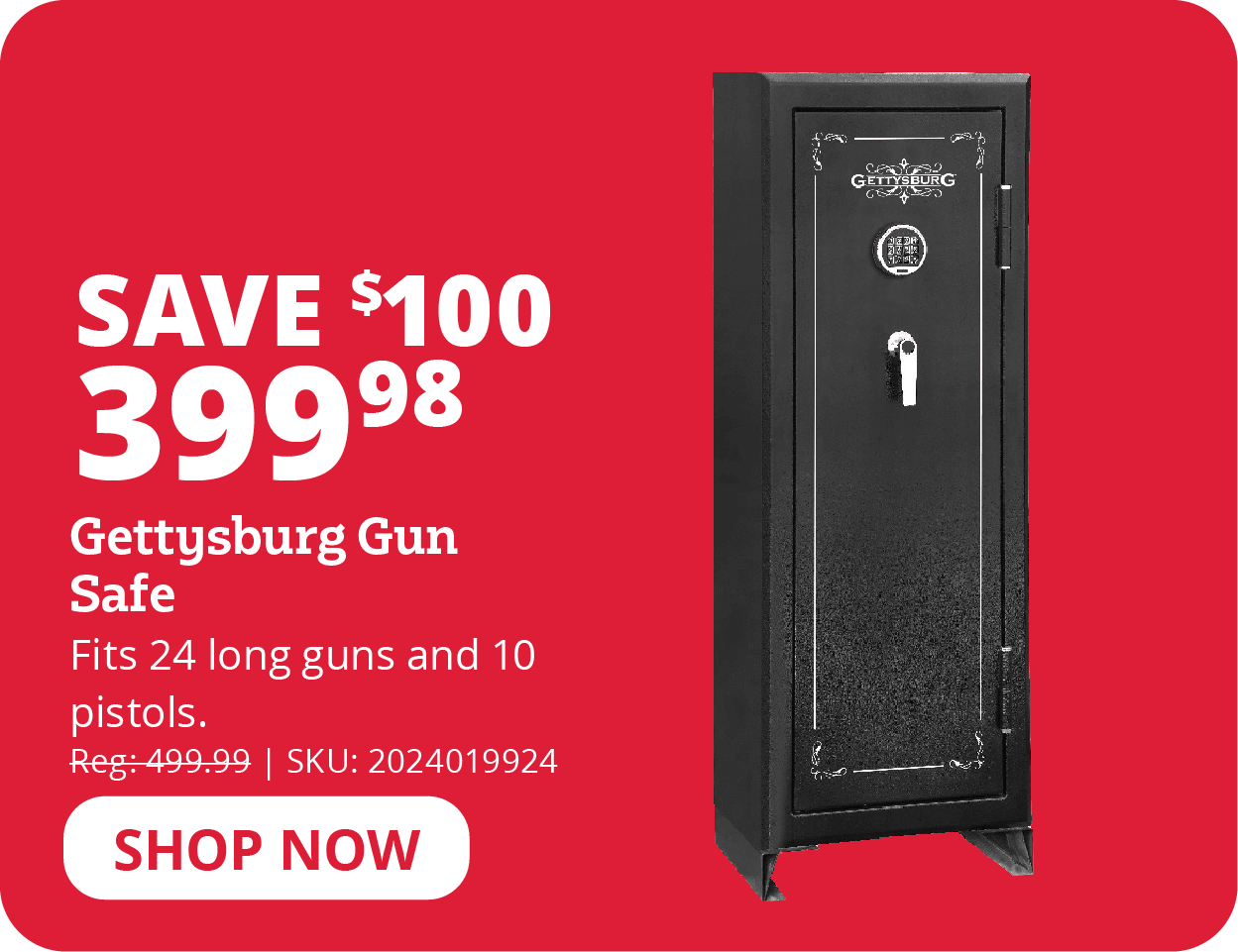 Gettysburg Gun Safe