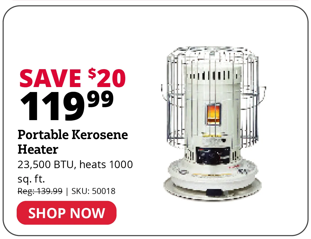 Portable Kersoene Heater