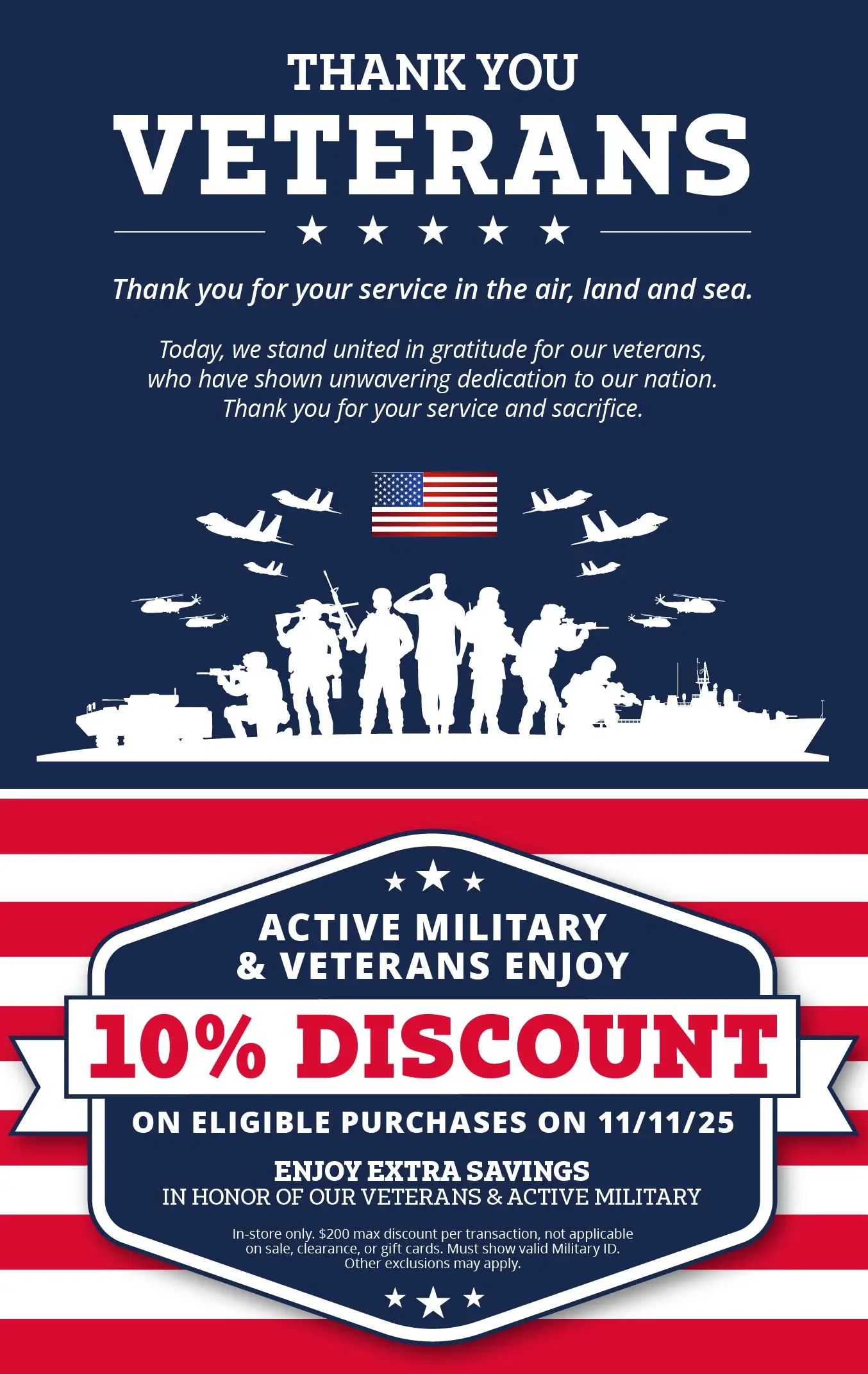 Thank You Veterans
